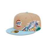 Chicago Cubs Snowcapped 59FIFTY Fitted