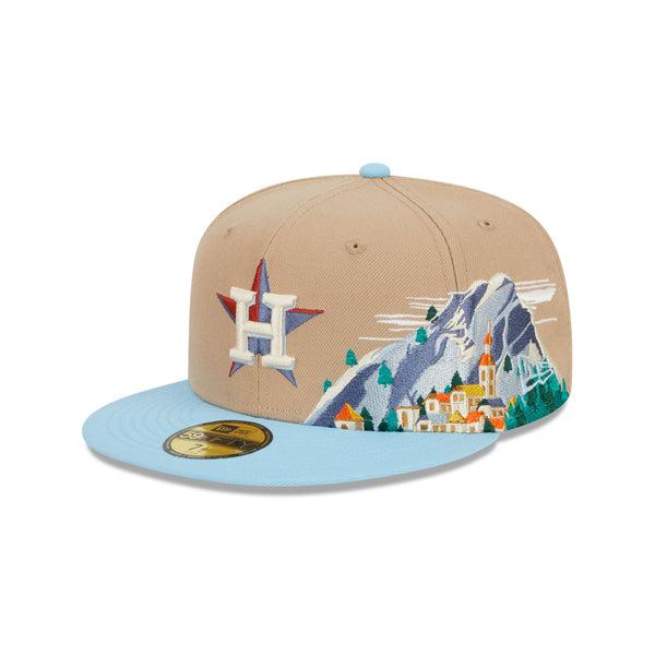 Houston Astros Snowcapped 59FIFTY Fitted