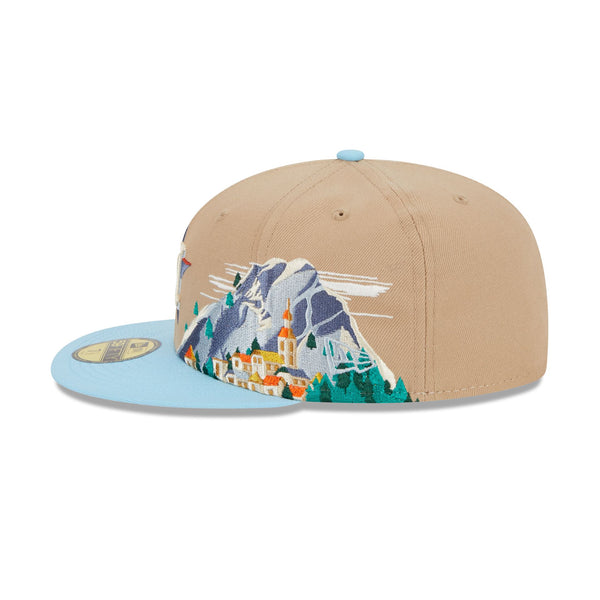 Houston Astros Snowcapped 59FIFTY Fitted