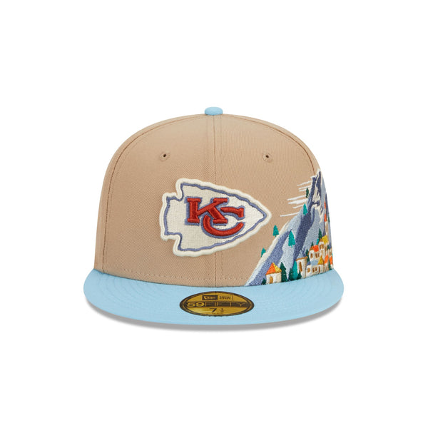 Kansas City Chiefs Snowcapped 59FIFTY Fitted