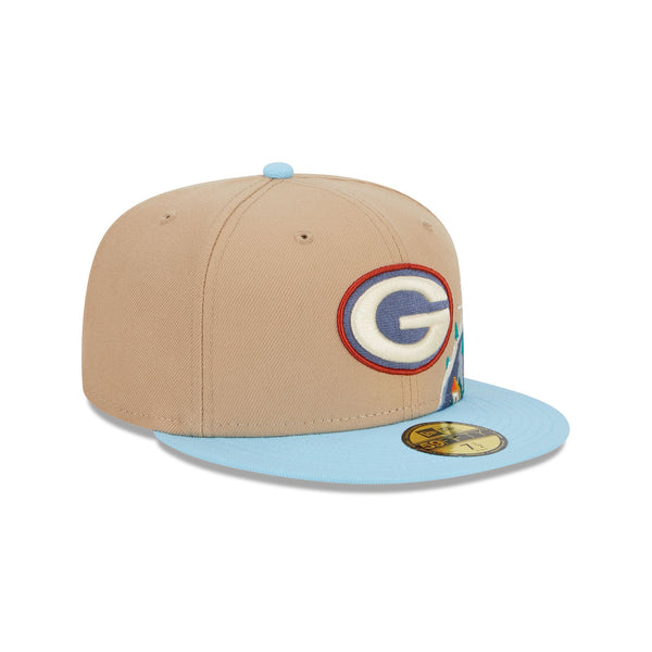 Green Bay Packers Snowcapped 59FIFTY Fitted