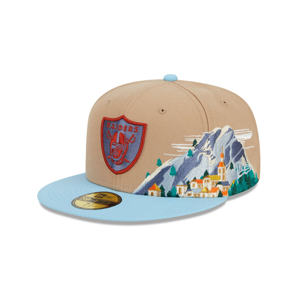 Las Vegas Raiders Snowcapped 59FIFTY Fitted