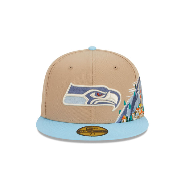 Seattle Seahawks Snowcapped 59FIFTY Fitted