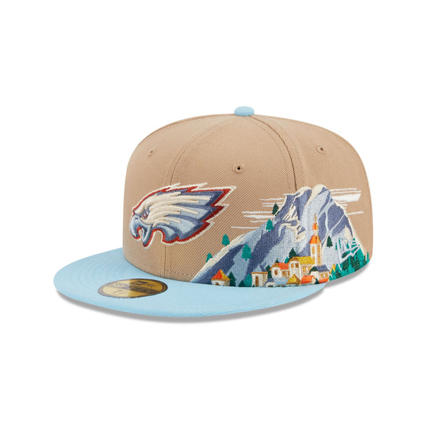 Philadelphia Eagles Snowcapped 59FIFTY Fitted