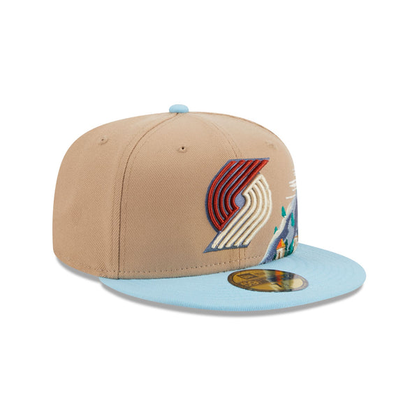 Portland Trail Blazers Snowcapped 59FIFTY Fitted