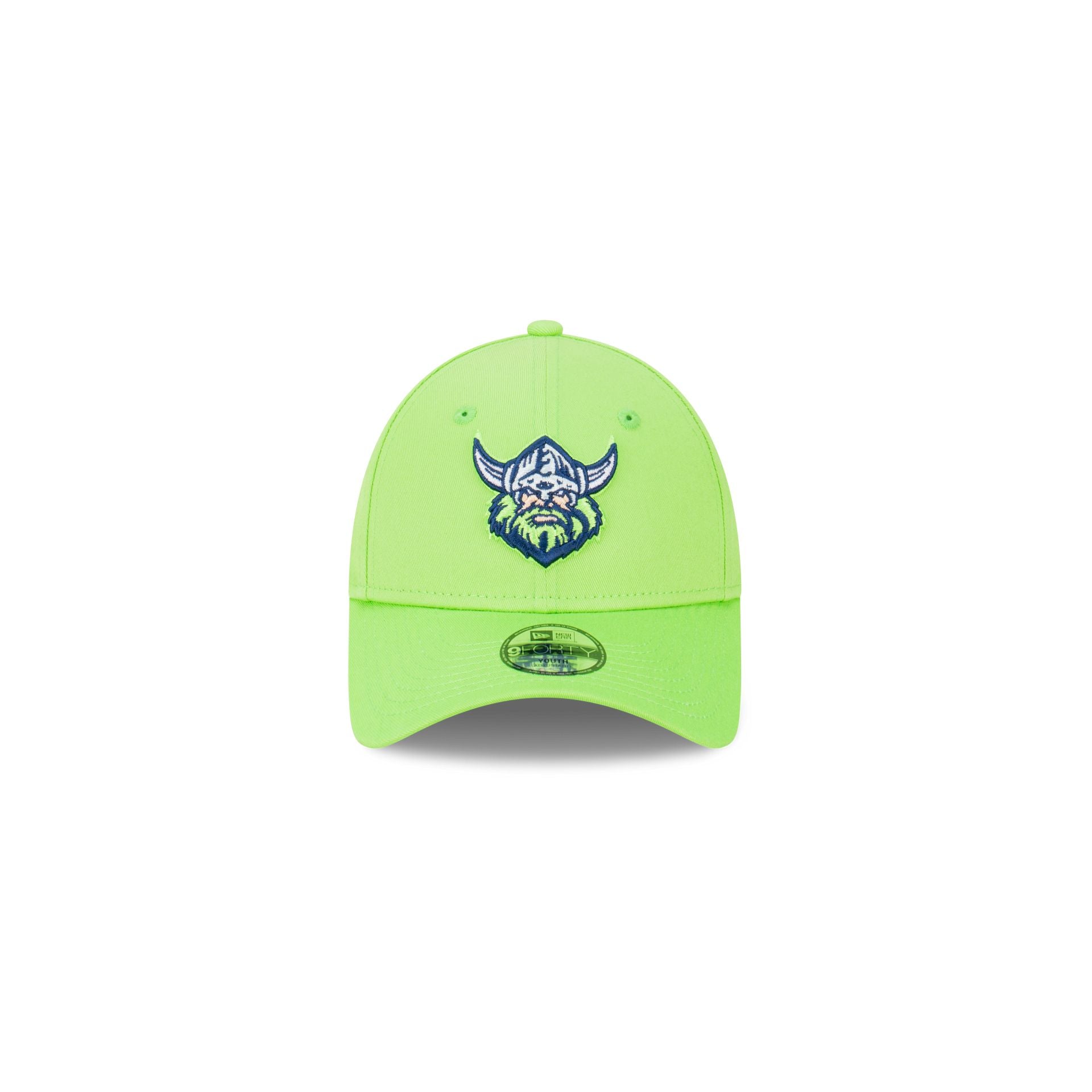 Canberra Raiders Supporter 2024 9FORTY Youth Cloth Strap Hat New Era Cap Australia