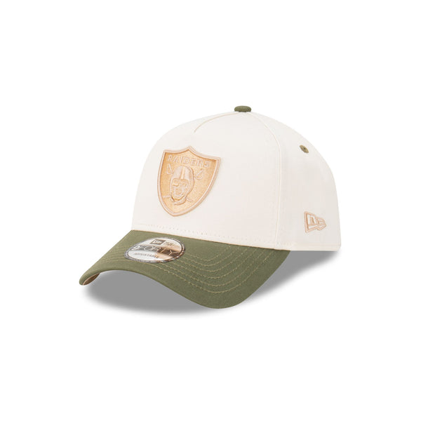 Las Vegas Raiders Winecork Olive 9FORTY A-Frame Snapback Hat – New Era ...