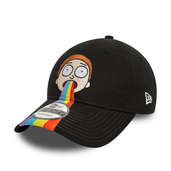 Rick and Morty Morty Rainbow Black 9TWENTY Cloth Strap