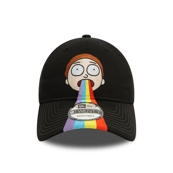 Rick and Morty Morty Rainbow Black 9TWENTY Cloth Strap