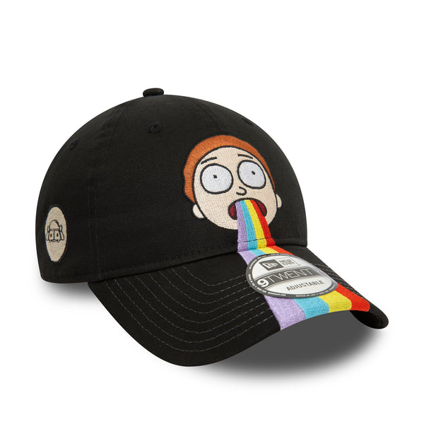 Rick and Morty Morty Rainbow Black 9TWENTY Cloth Strap