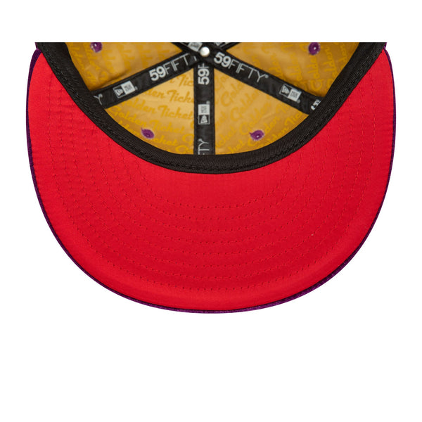 Willy Wonka and the Chocolate Factory Velvet Purple 59FIFTY Fitted