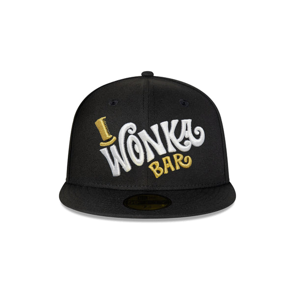 Willy Wonka Bar Golden Ticket Black 59FIFTY Fitted