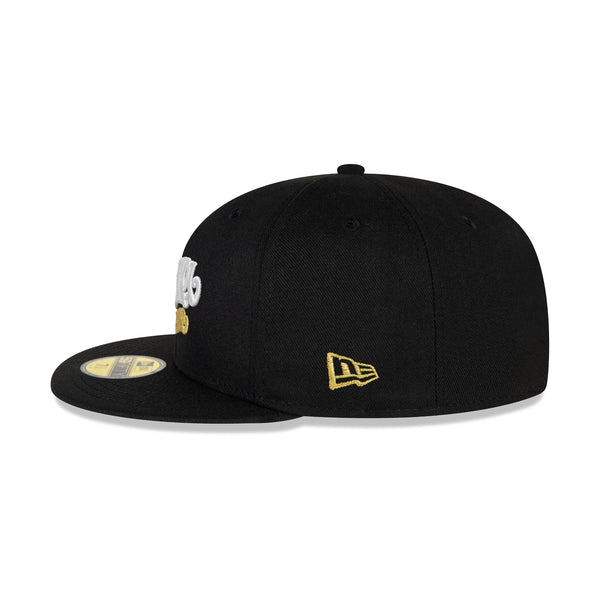 Willy Wonka Bar Golden Ticket Black 59FIFTY Fitted