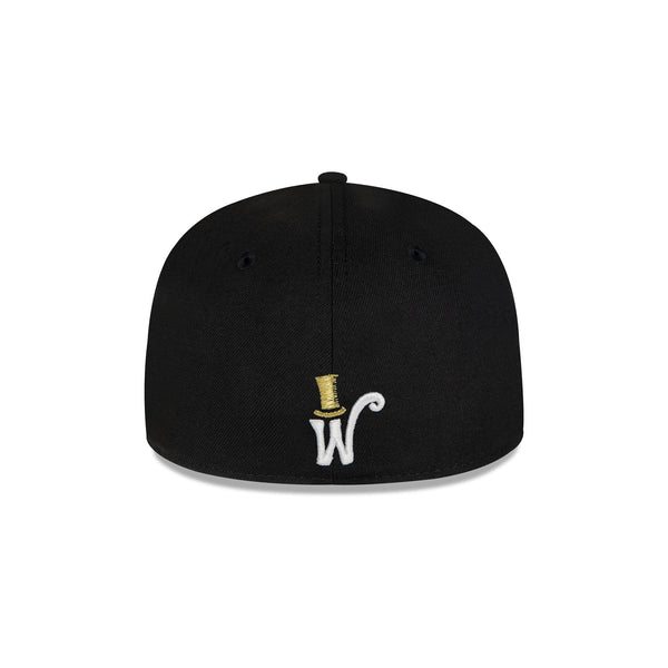Willy Wonka Bar Golden Ticket Black 59FIFTY Fitted