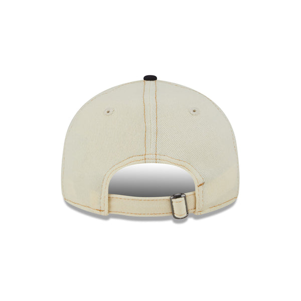 New York Yankees Chrome Denim White Retro Crown 9FIFTY Strapback