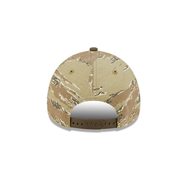 Los Angeles Dodgers Two-Tone Green Tiger Camo 9FORTY A-Frame Snapback