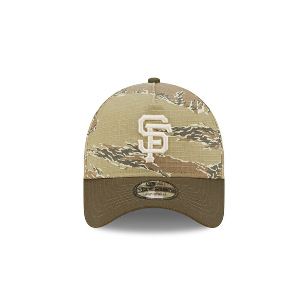 San Francisco Giants Two-Tone Green Tiger Camo 9FORTY A-Frame Snapback
