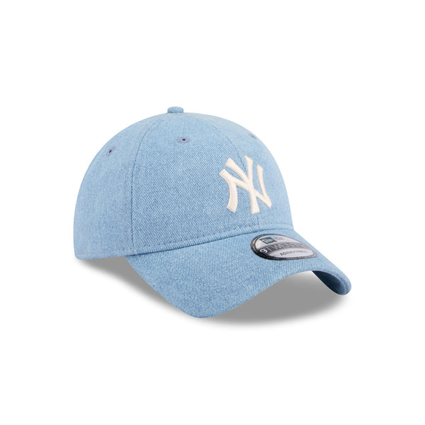 New York Yankees Washed Denim Blue 9TWENTY Cloth Strap