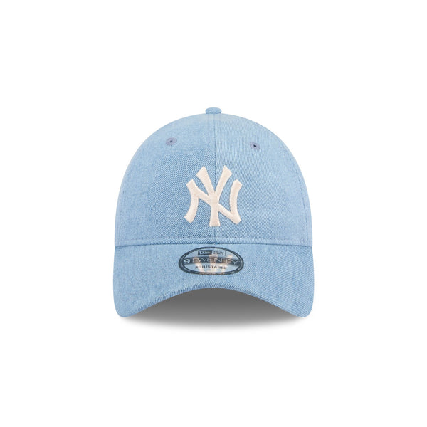 New York Yankees Washed Denim Blue 9TWENTY Cloth Strap