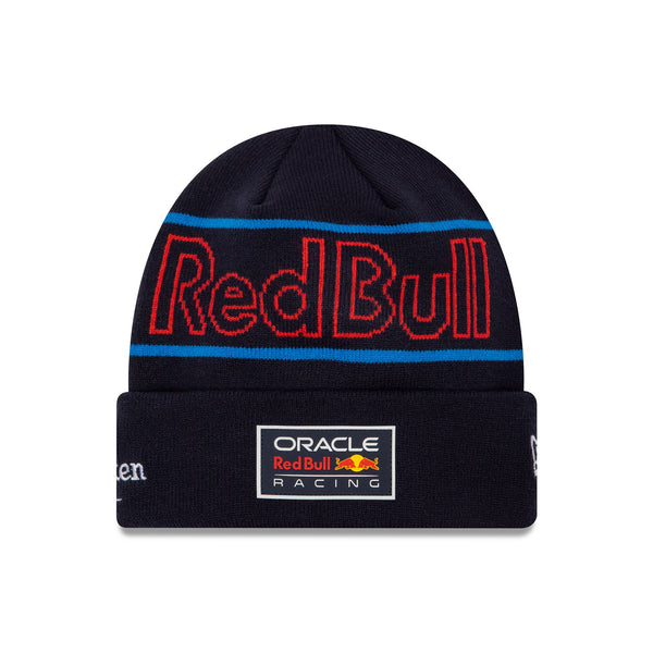 Oracle Red Bull Racing 2024 Max Verstappen Team Navy Cuff Beanie