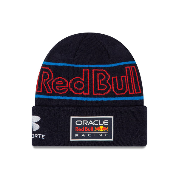 Oracle Red Bull Racing 2024 Sergio Perez Team Navy Kids Cuff Beanie