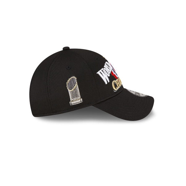 Texas Rangers World Series Champs 2023 Black 9FORTY Snapback Hat