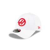 Haas F1 Essentials White 9FORTY Snapback