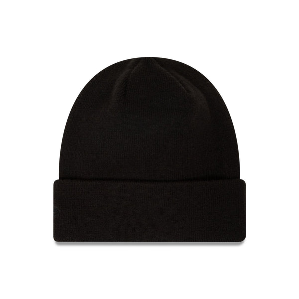 Haas F1 Black on Black Cuff Beanie