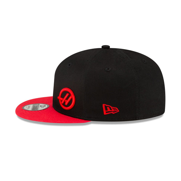 Haas F1 Black and Red 9FIFTY Snapback