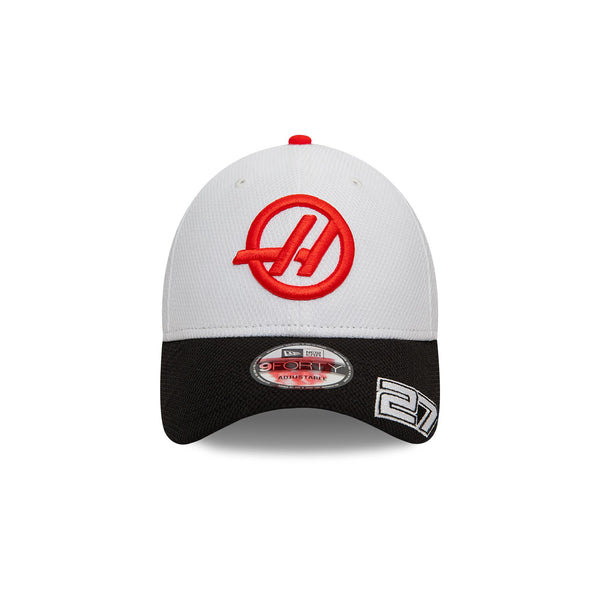 Haas F1 Nico Hulkenberg White 9FORTY Snapback