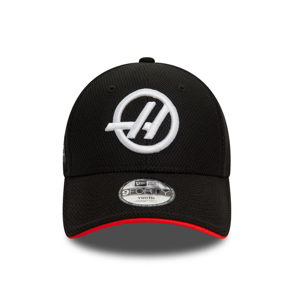 Haas F1 Black and Red Kids 9FORTY Snapback
