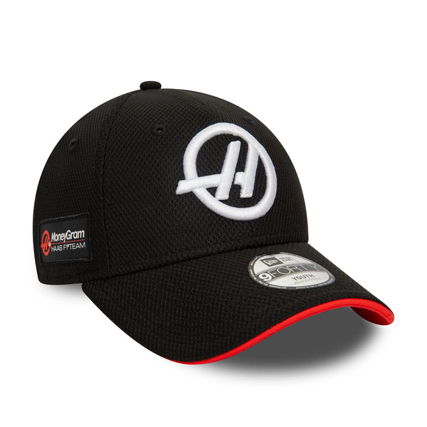 Haas F1 Black and Red Kids 9FORTY Snapback