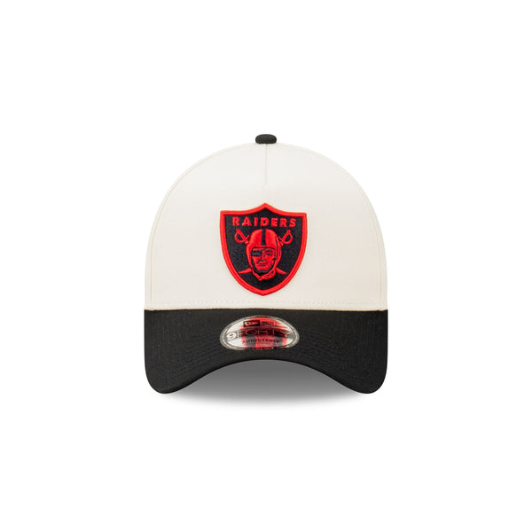 Las Vegas Raiders Ivory Blaze 9FORTY A-Frame Snapback
