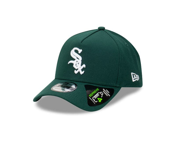 Chicago White Sox Repreve Dark Green9FORTY A Frame Snapback Hat New Era Cap Australia