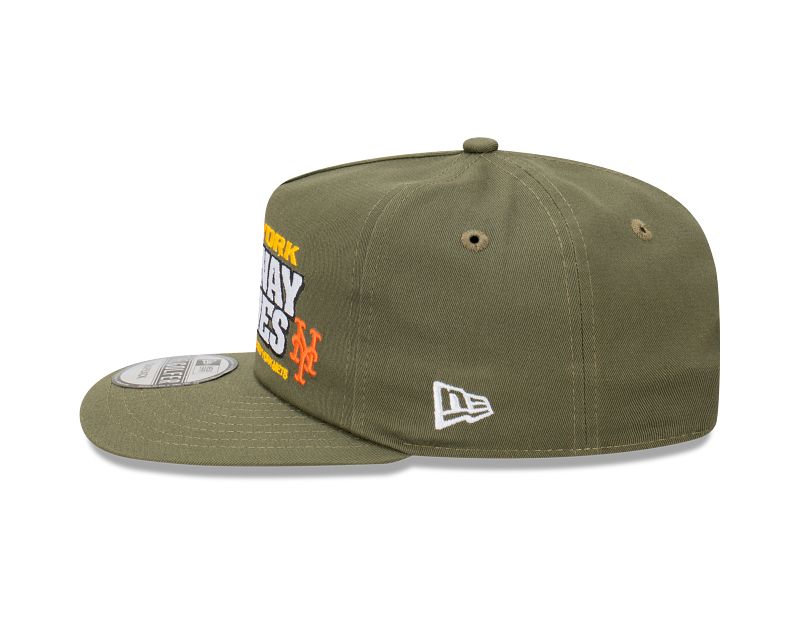 Half yankees half mets hat top