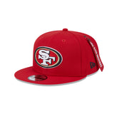 San Francisco 49ers Alpha Industries x NFL 9FIFTY Snapback