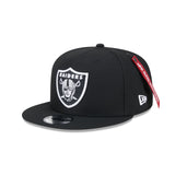 Las Vegas Raiders Alpha Industries x NFL 9FIFTY Snapback