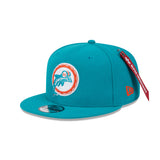 Miami Dolphins Alpha Industries x NFL 9FIFTY Snapback