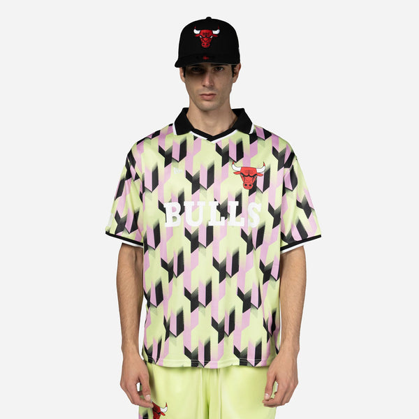 Chicago Bulls NBA Soccer T-Shirt Green