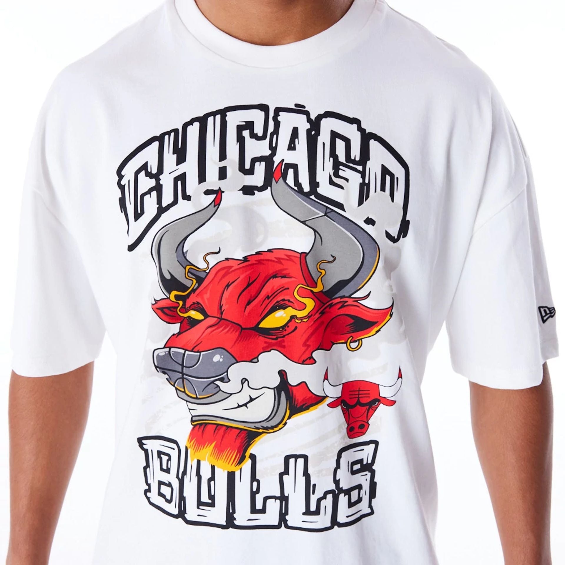 Chicago Bulls NBA Graphic T-Shirt White – New Era Cap Australia