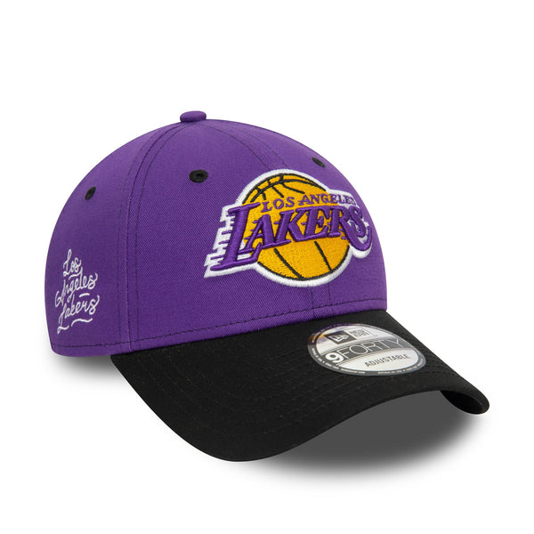 Los Angeles Lakers NBA Side Patch Purple 9FORTY Adjustable