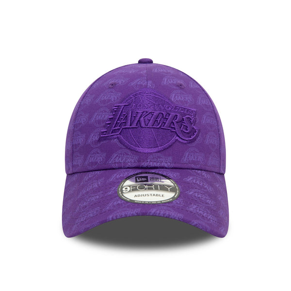 Los Angeles Lakers Team Monogram Purple 9FORTY Adjustable