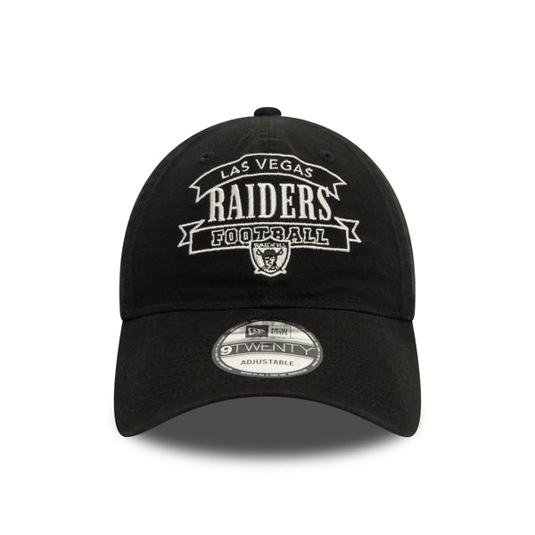 Las Vegas Raiders Retro NFL Black 9TWENTY Cloth Strap