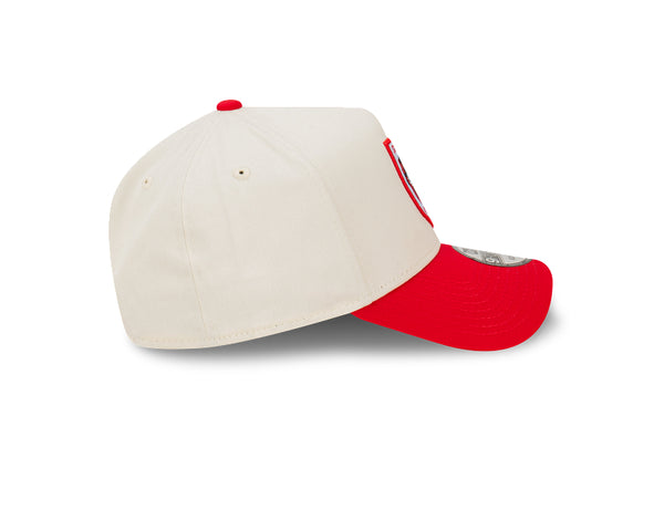 St George Illawarra Dragons Two-Tone Chrome White 9FORTY A-Frame Snapback