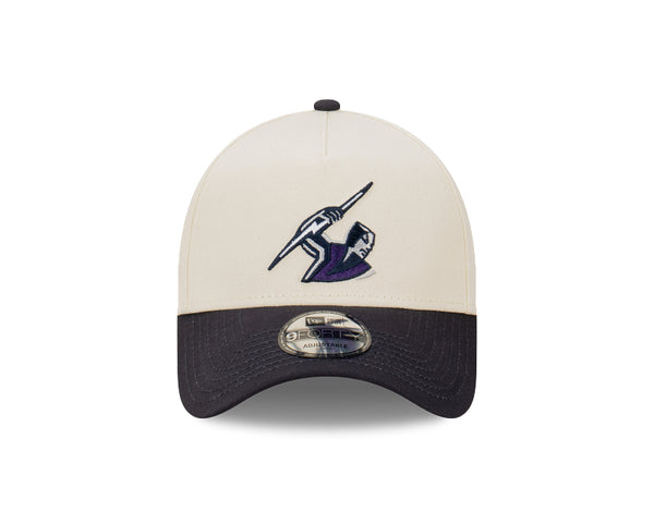 Melbourne Storm Two-Tone Chrome White 9FORTY A-Frame Snapback