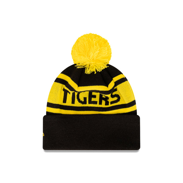 Richmond Tigers Retro Logo Beanie with Pom