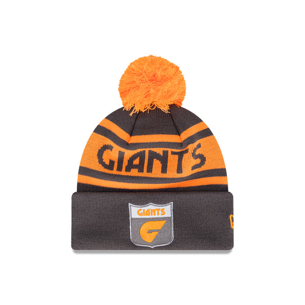 Greater Western Sydney Giants Retro Logo Beanie with Pom