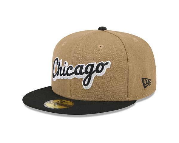 Chicago White Sox Canvas Tan 59FIFTY Fitted
