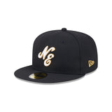 New Era 59FIFTY Day Black NE Logo 59FIFTY Fitted