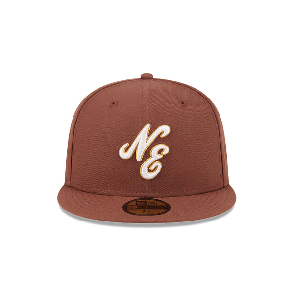 New Era 59FIFTY Day Brown NE Logo 59FIFTY Fitted